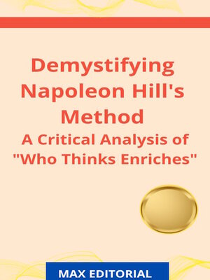cover image of Demystifying Napoleon Hill's Method